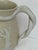 Almond 19th C. Staffordshire Chrysanthemum Factory Jasperware Jug For Sale - Image 8 of 12