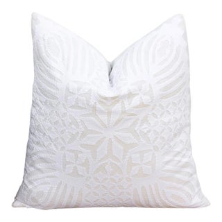 Monsoon Star Applique Pillow Cover For Sale