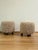1970s Jean Royère Sculptural Round Taupe Ottomans - A Pair For Sale - Image 9 of 9