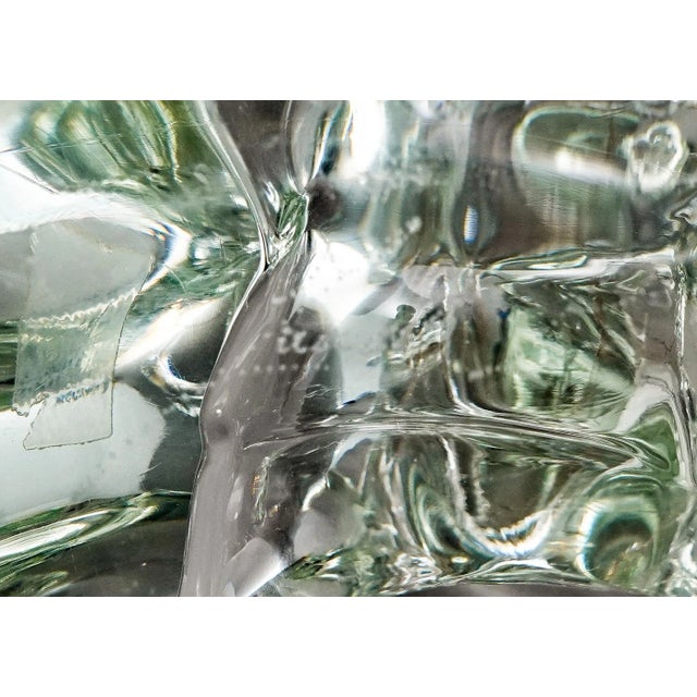 Vintage Licio Zanetti Italy Hand Blown Murano Art Glass Goose Duck Bird Sculpture For Sale - Image 10 of 13