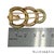 Metal 14k (585) Yellow and Rose Gold Vintage Brooch / Pin For Sale - Image 7 of 9