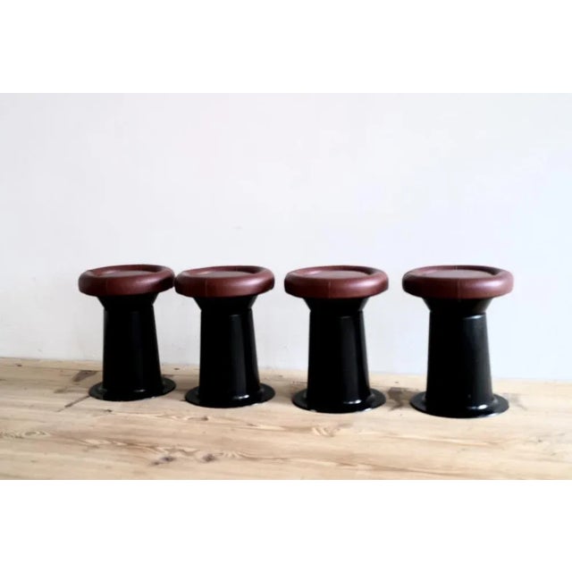 1960s Mid-Century Saturnus Stools by Yrjö Kukkapuro for Haimi, Finland, 1960s, Set of 4 For Sale - Image 5 of 5