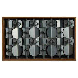 Constructivist Wall Relief by A. Ysermans For Sale