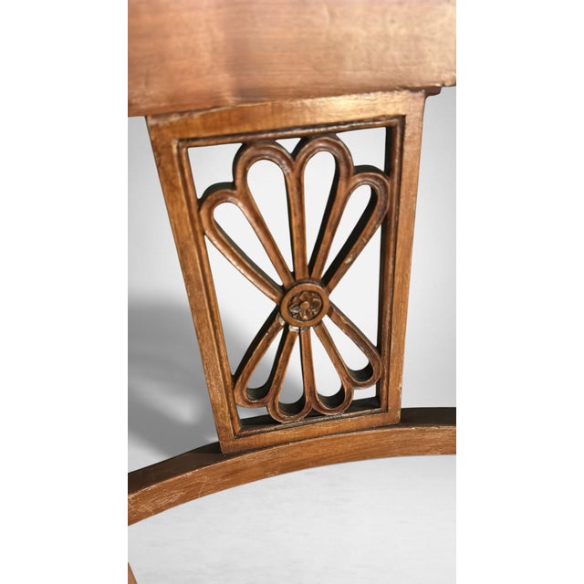 Early 20th Century Biedermeier Style Set of Six Austrian Chairs For Sale - Image 16 of 18