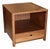 Oak Wood Side Table/Printer Stand For Sale