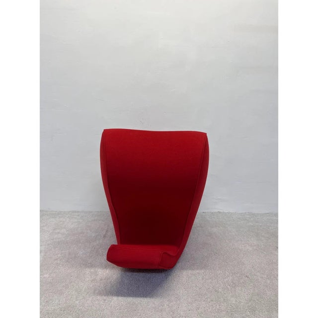 Soft Heart Lounge Chair, Rocking, Red, Ron Arad for Moroso, Italy, 1991. For Sale - Image 13 of 17
