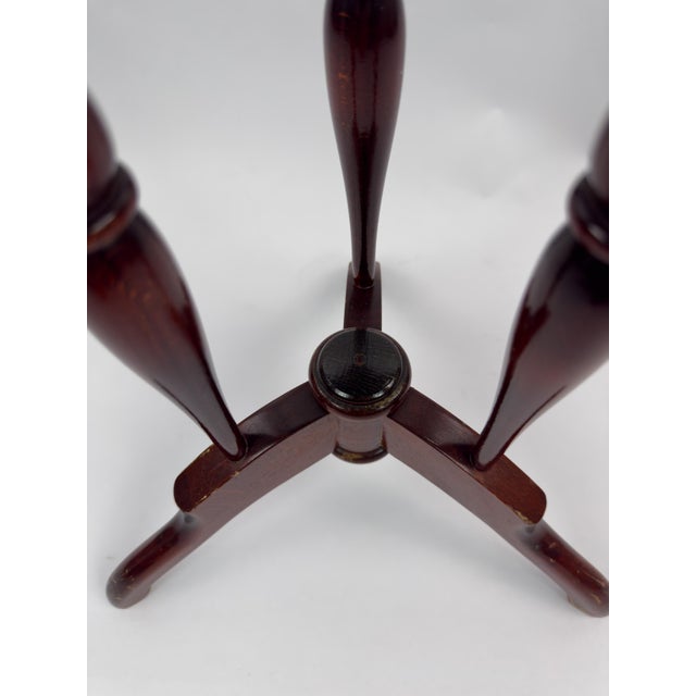 Early 20th Century French Vintage Gueridon Side Table With Marble Top For Sale - Image 13 of 13