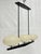 Marian Jamieson "Spyglass" Chandelier Antique Brass Shell White Glass For Sale - Image 9 of 18