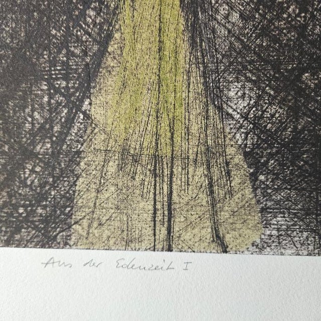 Antonia Dombrowsky, Composition, 1991, Color Etching For Sale - Image 6 of 11