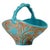 Blue Pottery Sgraffito Basket from Deruta, 1960s For Sale - Image 8 of 8