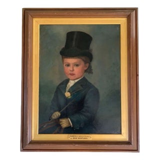 Ethel Mortlock, Marie Adelaide Brassey, Marchioness of Willingdon, 1878, Oil on Canvas, Framed For Sale