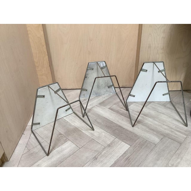 Vintage Nesting Table Set by Hein Stolle, 1950, Set of 3 For Sale - Image 7 of 9