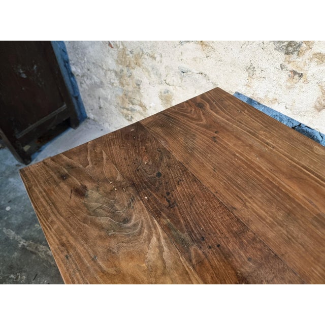 Antique Early 20th Century French Oak Dining Table, 1890s For Sale - Image 11 of 17