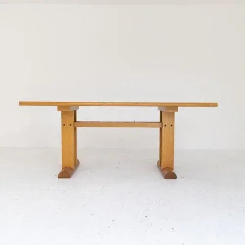 Ash Dining Table from T70, 1980s For Sale - Image 3 of 10