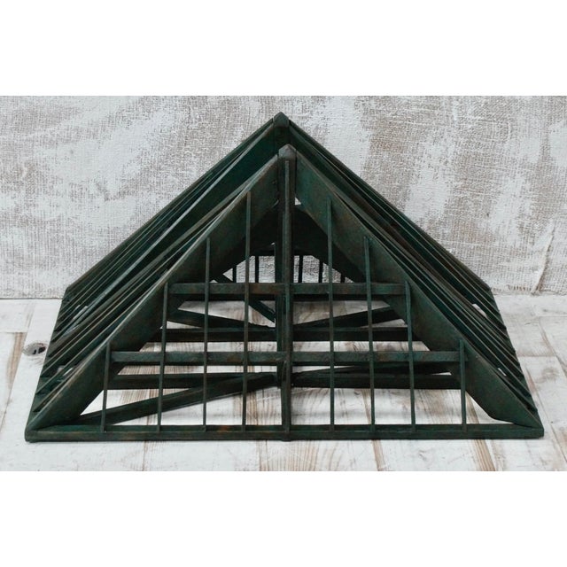 Forest Green Antique Architectural Model, 1910s For Sale - Image 8 of 8