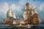 Traditional Vintage J. Harvey Naval Battle Original Oil Painting, Signed & Framed For Sale - Image 3 of 10
