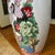 Vintage 24" Chinese Famille Rose Floor Vases - Matching Pair, Crane & Peony Motif For Sale - Image 10 of 12