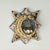 Charming 19th century sailors valentine hand decorated in exotic seashells with an image of sailboats in a bayscape as...