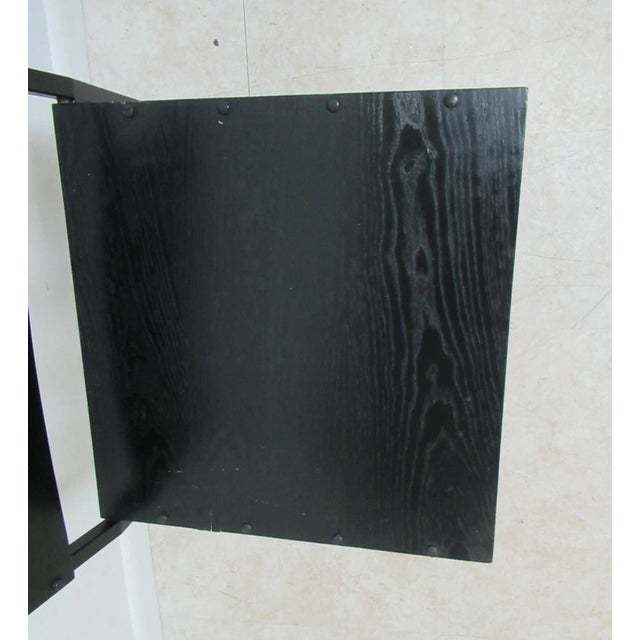 1990s Michael Graves Design Kron Prototype Stacking Concept Chair Square Pilon For Sale - Image 9 of 14