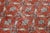 1970s 1970s Contemporary Style Floral Design Red Handmade Oushak Rug For Sale - Image 5 of 9
