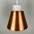 1960s Glass and Copper P100 Pendant Lights by Staff, Set of 3 For Sale - Image 5 of 18