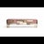 Contemporary Pink Murano Opaline Glass Sideboard with Brass Base from Justfurnituress SRL For Sale - Image 3 of 10
