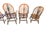 Late 20th Century Vintage Solid Oak Bow-Back Windsor Dining Chairs - Set of 6 For Sale - Image 5 of 18