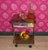 Metal Vintage Bar Cart Table, 1970s For Sale - Image 7 of 11