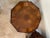 Augusto Brotto Wood and Metal Side Table Etching and Inlaid Wood by Arte Brotto For Sale - Image 4 of 11