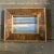 1970’s Vintage Small Abstract Seascape Pastel Drawing Inlaid Rough Wood Tabletop Frame For Sale - Image 4 of 4