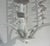 Jamie Young Jamie Young Modern White Metal Petal Chandelier For Sale - Image 4 of 5