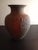 1960s Vintage Toyo Textured Stoneware Vase For Sale - Image 5 of 7