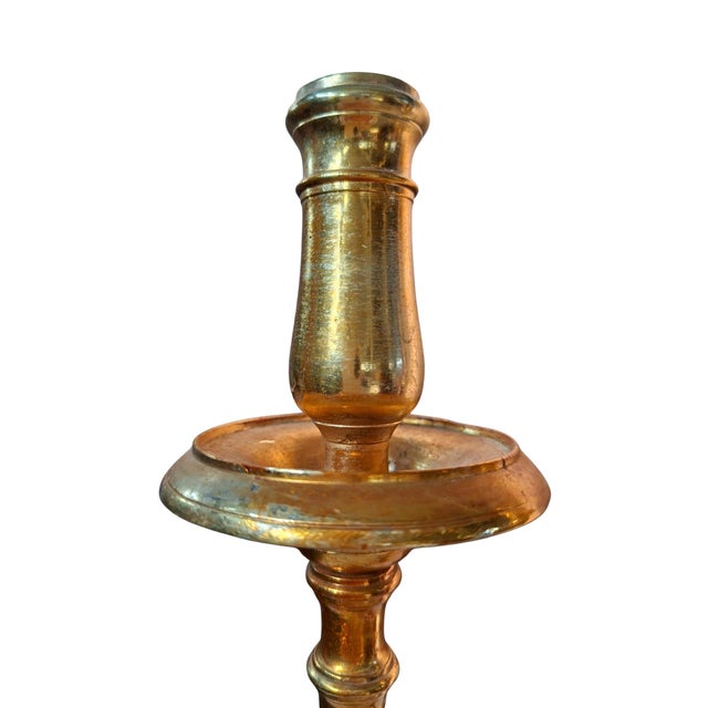 Baroque Altar Candlesticks, 1960s, Set of 2 For Sale - Image 4 of 12