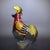 Asian Late 19th Century Cloisonné Enamel Rooster Statue, Gilt Bronze Figure, 1.11kg For Sale - Image 3 of 9