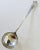 This lovely English soup ladle is triple plated silver and it's elegant pattern is beautifully decorated on both the top,...