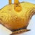 Brockway Indiana Glass Large Tiara Amber Sandwich Handled Basket Signed j.t. For Sale - Image 10 of 10