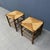Set of Vintage Dutch Beech Stools with Piping Seats, 1960s For Sale - Image 9 of 18