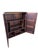Wood Early 20th-Century Desktop Specimen & Document Cabinet With Working Key For Sale - Image 7 of 18