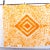 Orange Early 21st Century African Tie-Dye Textile Art For Sale - Image 8 of 9