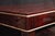 1940s Art Deco Rosewood and Gilded Albert Fournier Dining Table With Brass Accents For Sale - Image 5 of 8