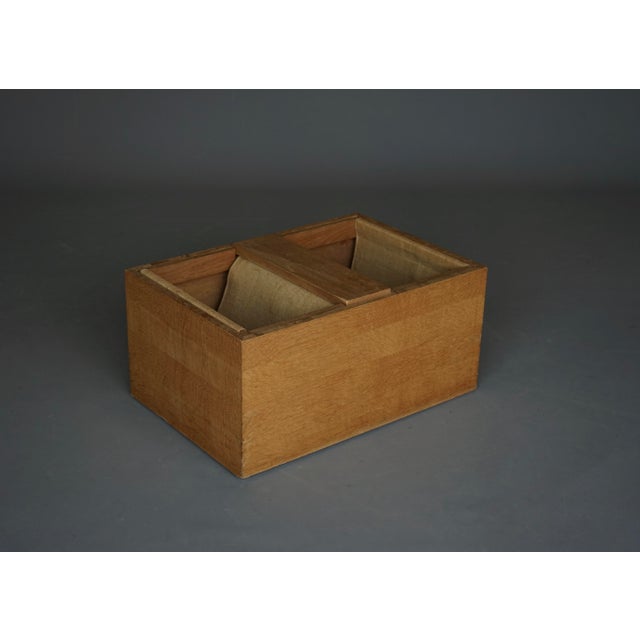 1970s Vintage Magazine Holder in Oak, 1970s For Sale - Image 5 of 11