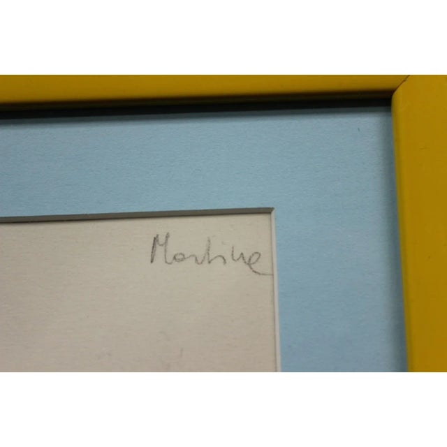 Paper Nina Ricci "Petunia'" 77 Watercolor Fashion Plate For Sale - Image 7 of 7