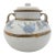 Ken Edwards El Palomar Blue Bird Tonala Pottery Large Canister Bean Pot With Lid For Sale