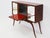 Metal Bar with Slender Legs and Mirrored Interior attributed to Guglielmo Ulrich, Italy, 1952 For Sale - Image 7 of 14