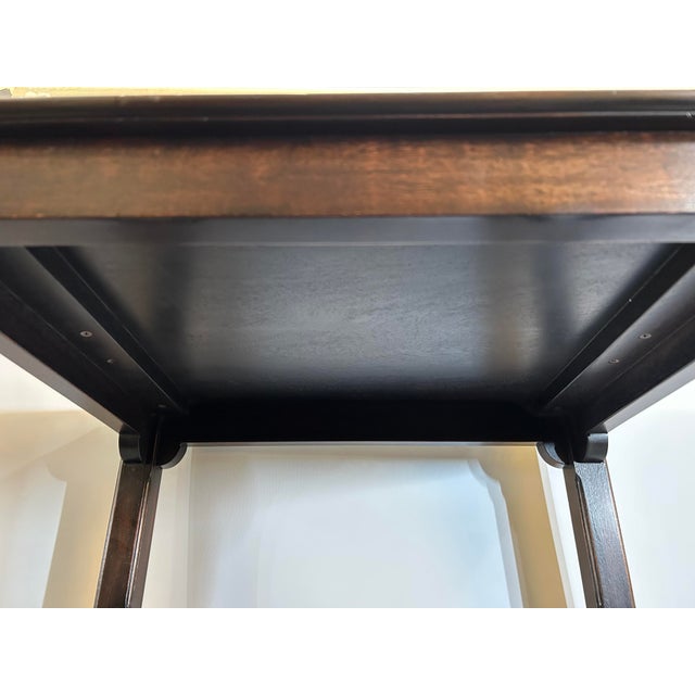 Rose Tarlow 2010s Rose Tarlow Chippendale Table With Pull-Out Library Steps - 1 Piece For Sale - Image 4 of 16