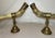 Huge Pair of Antique Bronze Mounted Read Horn Cornucopia Decor Statues Garniture For Sale - Image 14 of 16