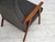 Danish Highback Armchair in Fabric and Teak, 1970s For Sale - Image 11 of 16
