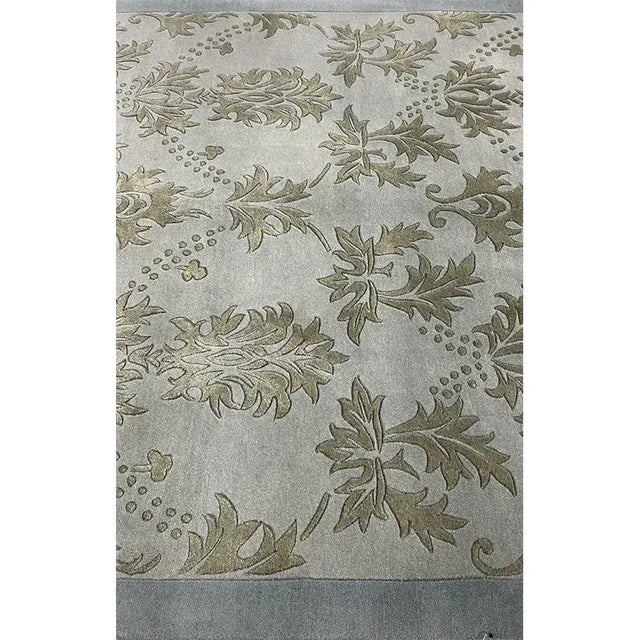 Handwoven Transitional Style Area Rug 4'4"×6'0" For Sale In Dallas - Image 6 of 9