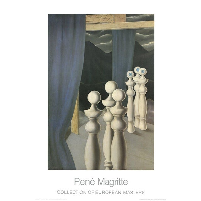 Art print on heavy paper after the original from 1926/27 in good condition This piece is attributed to the mentioned...