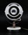 Postmodern Polish Bedside Lamp in Glass and Metal, 1980s For Sale - Image 4 of 9